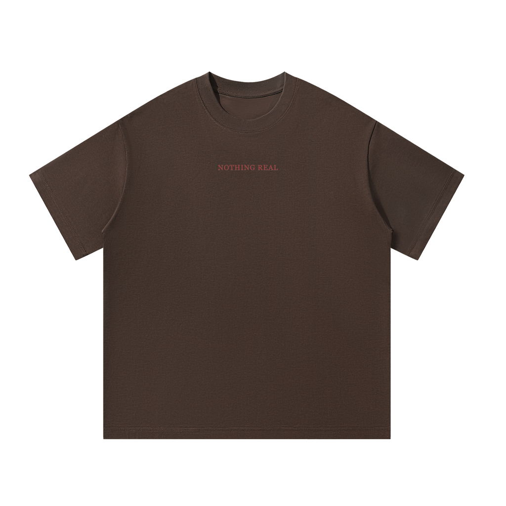 Nothing Real Tee - Brown